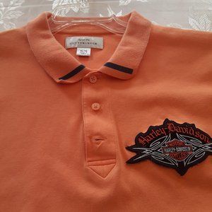 Cutter & Buck Golf shirt with Harley-Davidson Embroidered emblem size XL/TG